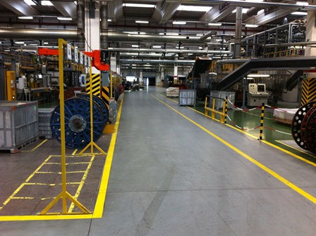 concrete industrial floor